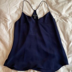 J. Crew silk racer back tank top/camisole